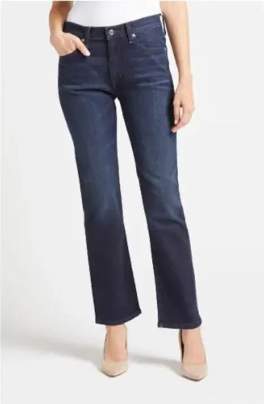 EDWIN NWT Elin Straight Denim Jean in Legend Dark Wash  // 30
